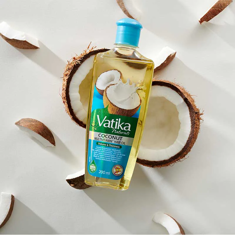 Vatika Naturals Multivitamin Enriched Coconut Hair Oil 200ml - Image 2