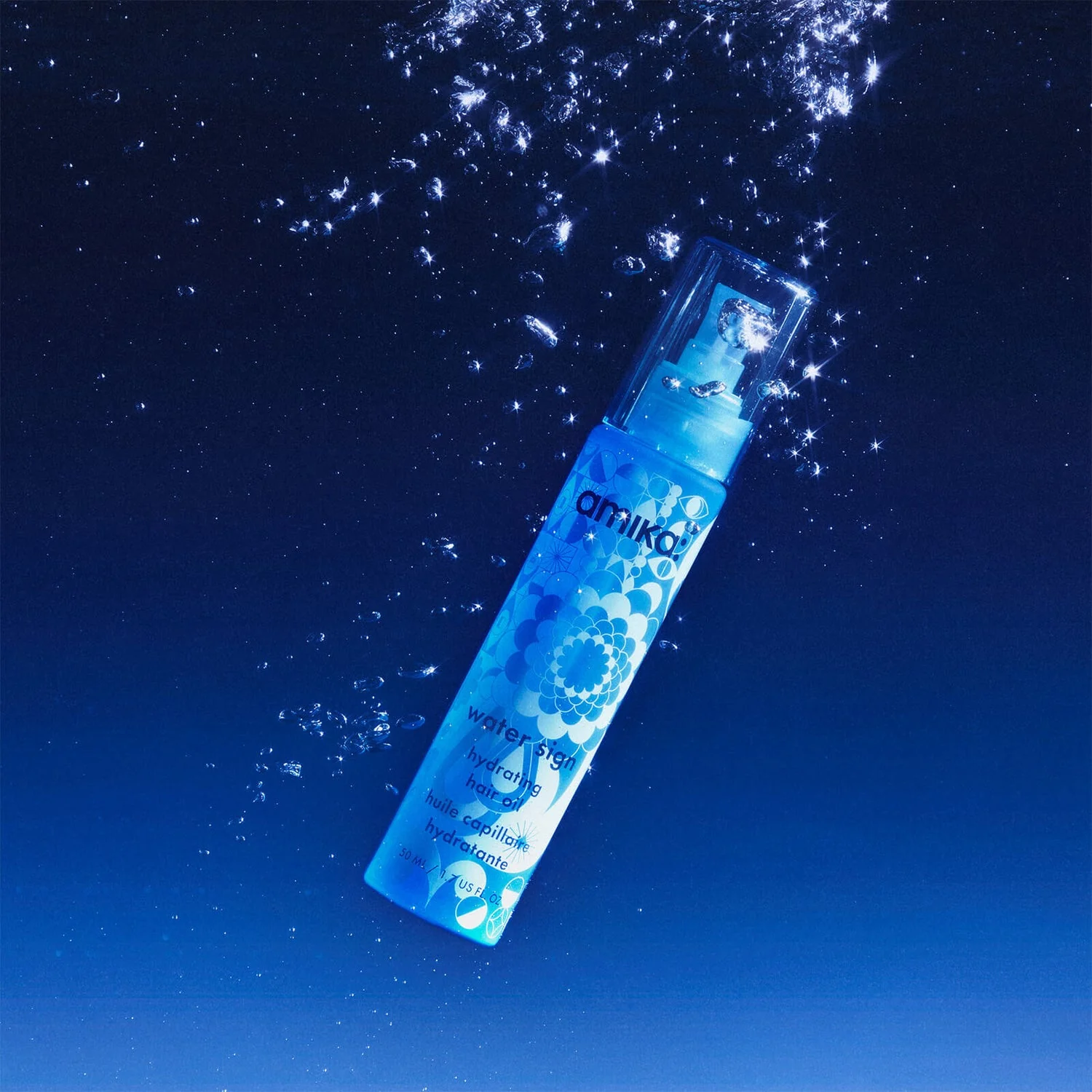 Amika Water Sign Hydrating Hair Oil 50ml/1.7oz - Image 2