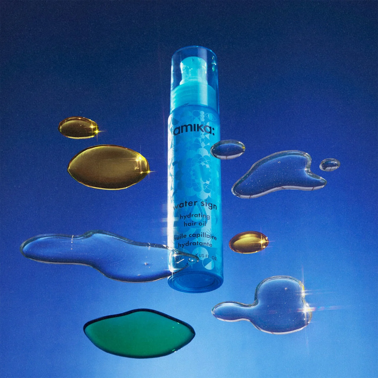 Amika Water Sign Hydrating Hair Oil 50ml/1.7oz - Image 3