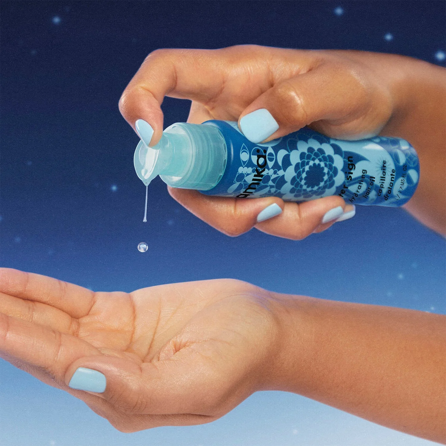 Amika Water Sign Hydrating Hair Oil 50ml/1.7oz - Image 5
