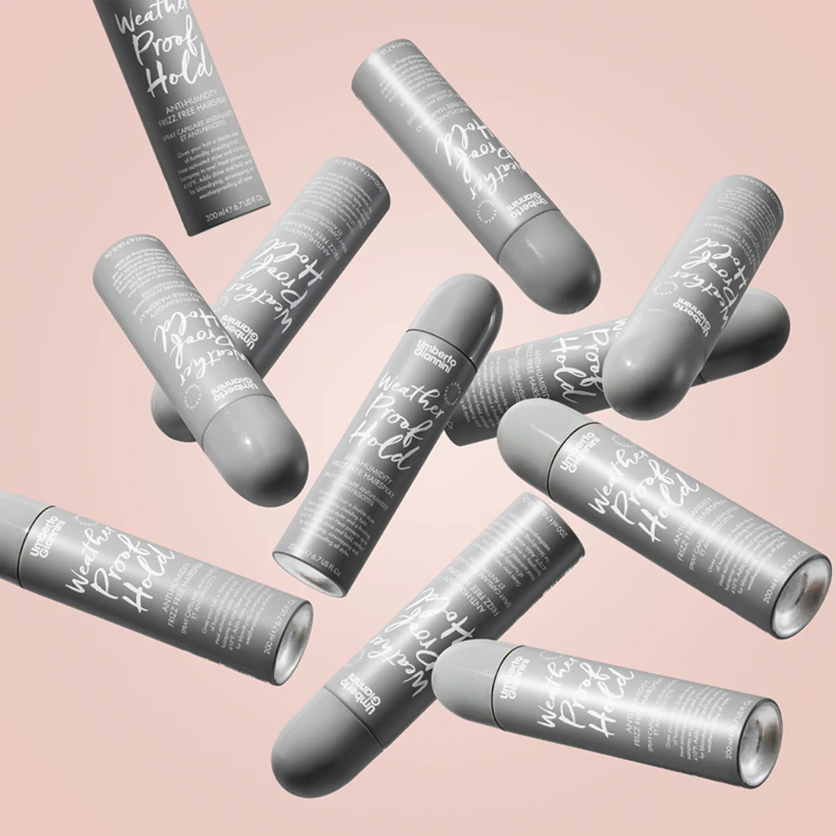 Umberto Giannini Weatherproof Hold Anti-Humidity Frizz Free Hairspray 200ml - Image 4