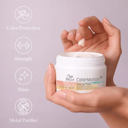 Wella Professionals Color Motion+ Structure+ Mask with WellaPlex Bonding Agent 500 ML - Image 6