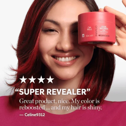 Wella Professionals Invigo Colour Brilliance Vibrant Colour Mask Coarse Hair 500ml - Image 12