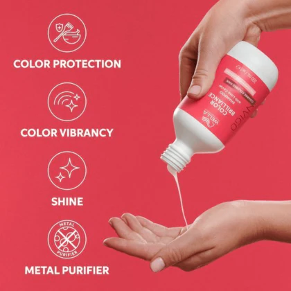 Wella Professionals Invigo Colour Brilliance Vibrant Colour Shampoo Coarse Hair 1000ml - Image 5