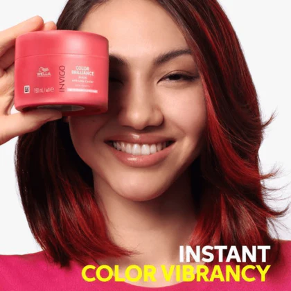 Wella Professionals Invigo Colour Brilliance Vibrant Colour Mask Fine/Normal Hair 500ml - Image 7