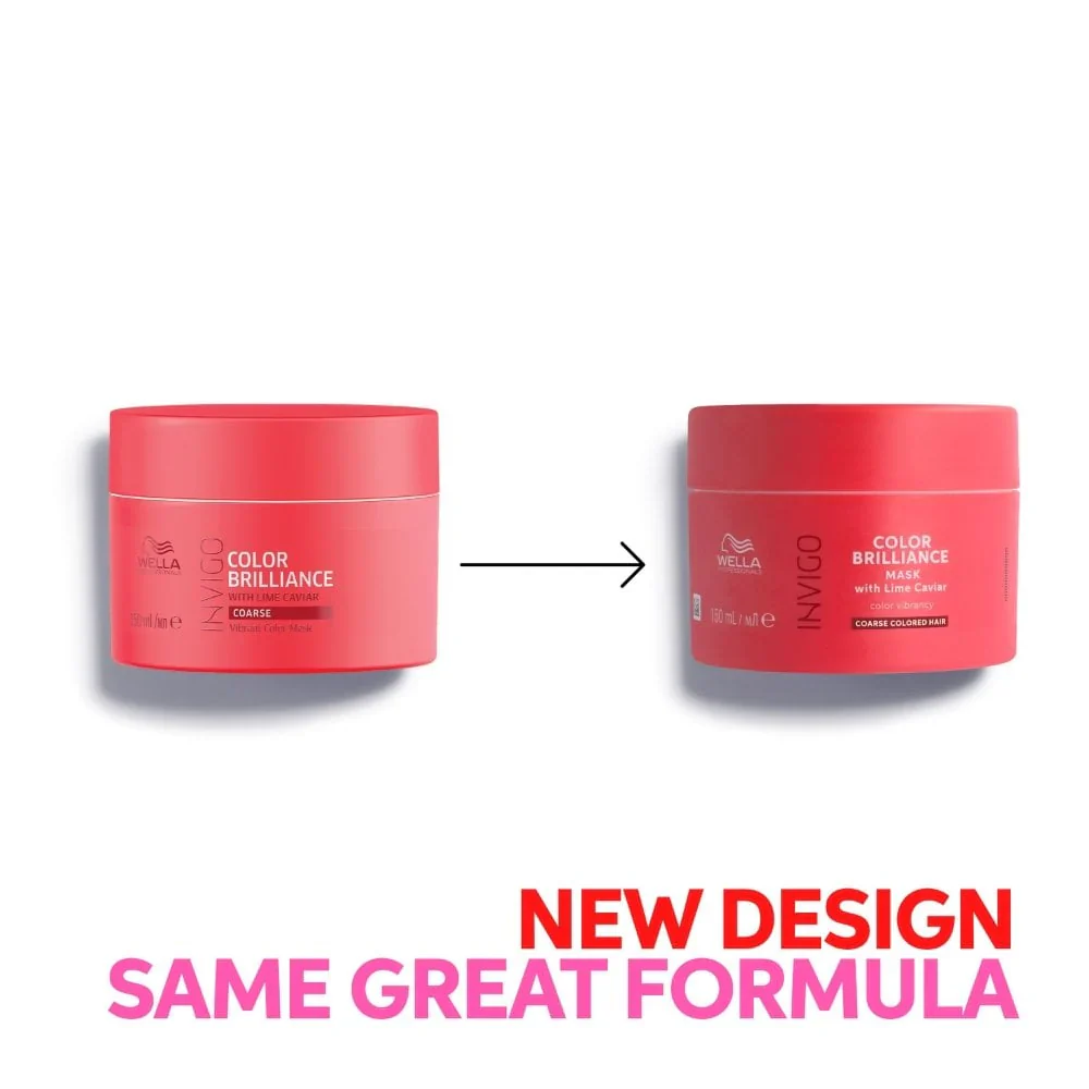 Wella Professionals Invigo Colour Brilliance Vibrant Colour Mask Coarse Hair 250ml - Image 3