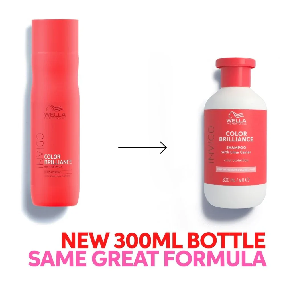 Wella Professionals Invigo Colour Brilliance Vibrant Colour Shampoo Fine/Normal Hair 300ml - Image 3