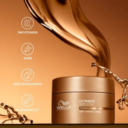 Wella Professionals Ultimate Smooth Hair Mask 500ml - Image 3