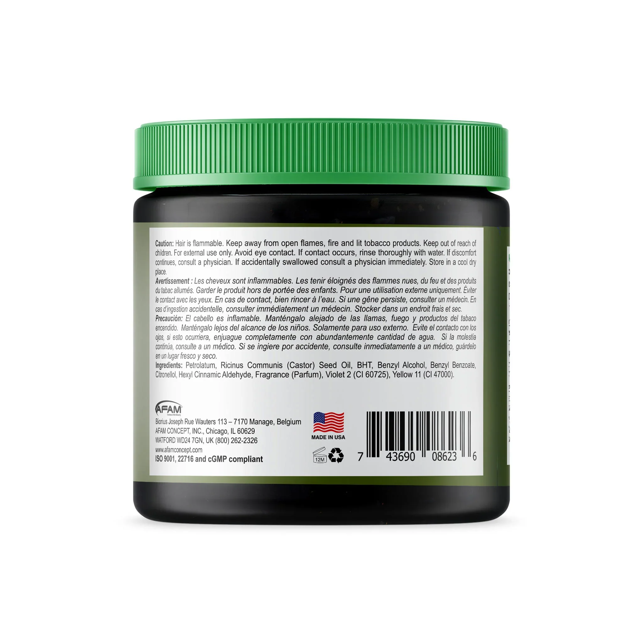 Wonder Gro Jamaican Black Castor Oil Hair & Scalp Conditioner-12OZ - Image 3