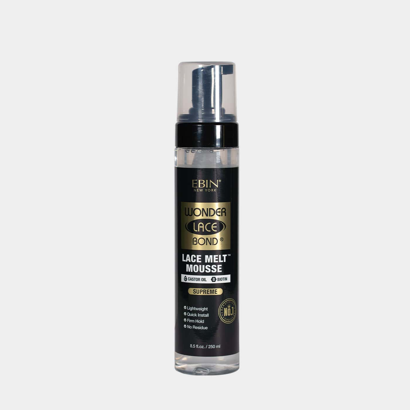 Ebin Wonder Lace Bond Lace Melt Lightweight Mousse Supreme 250ml